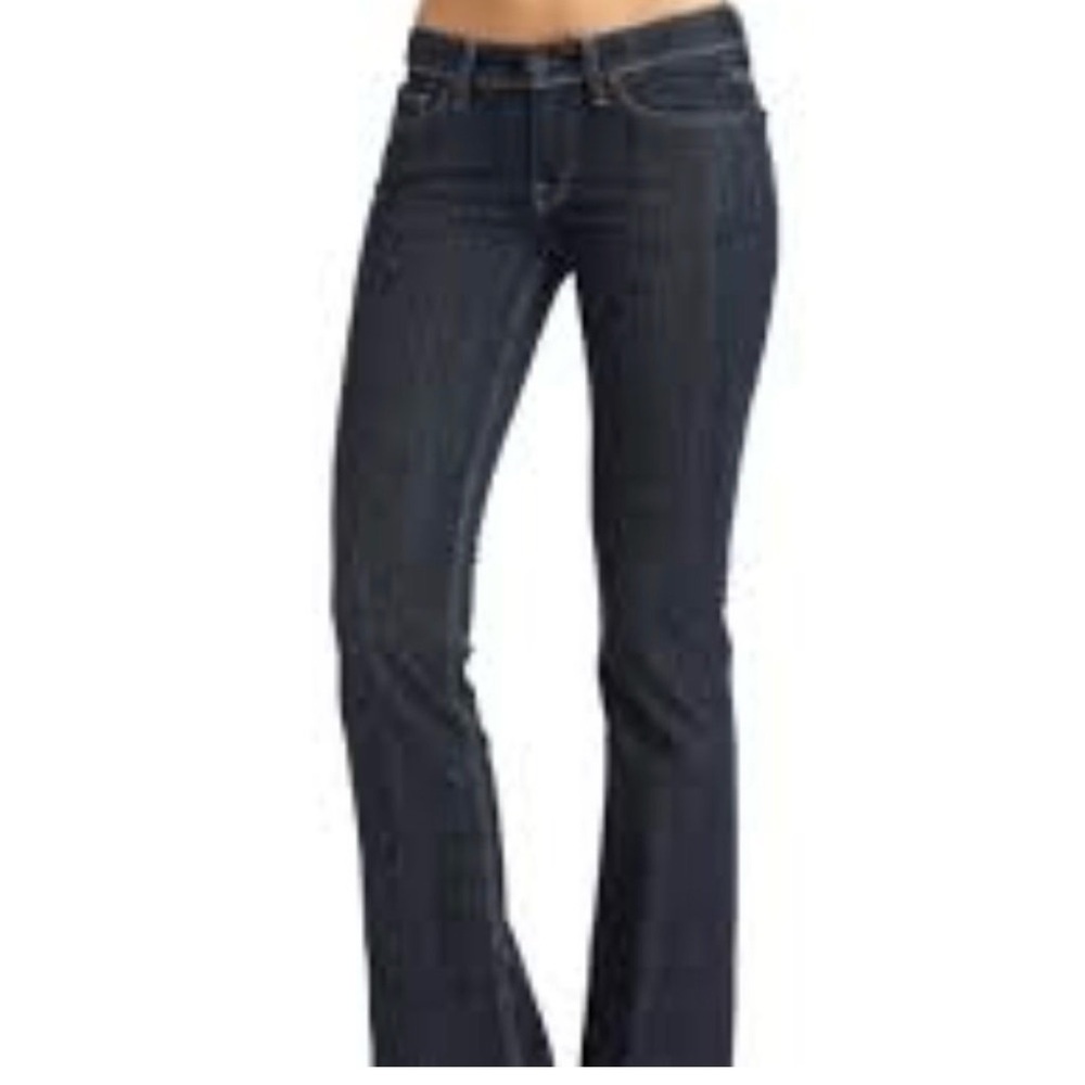 NWT 7 For All Mankind Bootcut, Midnight Blue & Made in the USA, 27x33, NWT $186